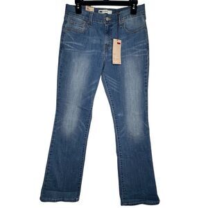 New! Levi’s 515 Bootcut Mid-Rise Medium Wash Blue Women’s Jeans Sz 6/28